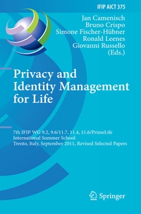 Abbildung von: Privacy and Identity Management for Life - Springer