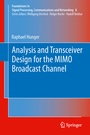 Cover: Analysis and Transceiver Design for the MIMO Broadcast Channel - Springer