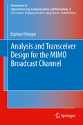 Cover: Analysis and Transceiver Design for the MIMO Broadcast Channel - Springer