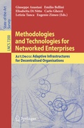 Cover: Methodologies and Technologies for Networked Enterprises - Springer