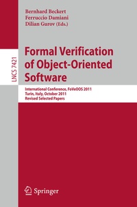 Enlarge image Cover: Formal Verification of Object-Oriented Software - Springer