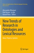 Cover: New Trends of Research in Ontologies and Lexical Resources - Springer