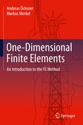 Cover: One-Dimensional Finite Elements - Springer