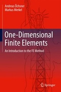 Cover: One-Dimensional Finite Elements - Springer