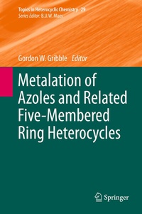 Abbildung von: Metalation of Azoles and Related Five-Membered Ring Heterocycles - Springer