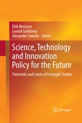 Cover: Science, Technology and Innovation Policy for the Future - Springer