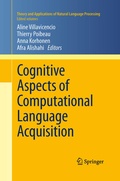 Cover: Cognitive Aspects of Computational Language Acquisition - Springer