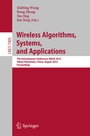 Cover: Wireless Algorithms, Systems, and Applications - Springer