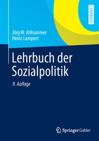 Abbildung von: Lehrbuch der Sozialpolitik - Springer Gabler