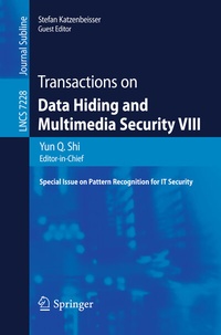 Abbildung von: Transactions on Data Hiding and Multimedia Security VIII - Springer