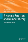 Cover: Electronic Structure and Number Theory - Springer