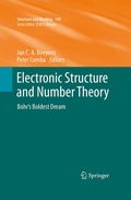 Cover: Electronic Structure and Number Theory - Springer