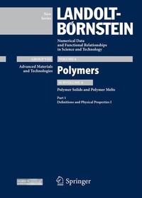Enlarge image Cover: Part 1: Definitions and Physical Properties I - Springer