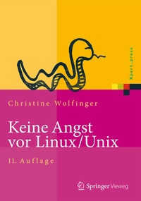 Abbildung von: Keine Angst vor Linux/Unix - Springer Vieweg