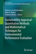 Cover: Sustainability Appraisal: Quantitative Methods and Mathematical Techniques for Environmental Performance Evaluation - Springer