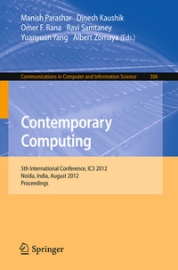Enlarge image Cover: Contemporary Computing - Springer