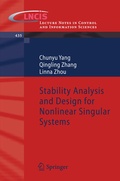 Cover: Stability Analysis and Design for Nonlinear Singular Systems - Springer