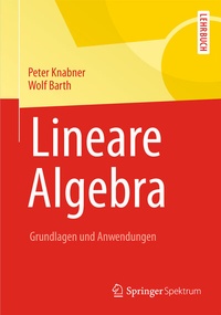 Abbildung von: Lineare Algebra - Springer Spektrum