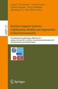 Cover: Decision Support Systems - Collaborative Models and Approaches in Real Environments - Springer