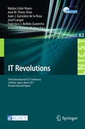 Cover: IT Revolutions - Springer