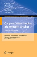 Cover: Computer Vision, Imaging and Computer Graphics - Theory and Applications - Springer