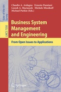 Bild: Business System Management and Engineering - Springer