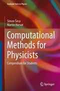 Cover: Computational Methods for Physicists - Springer