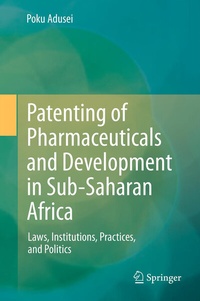 Abbildung von: Patenting of Pharmaceuticals and Development in Sub-Saharan Africa - Springer