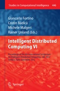 Cover: Intelligent Distributed Computing VI - Springer