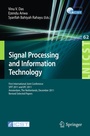 Cover: Signal Processing and Information Technology - Springer
