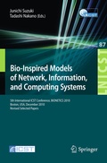 Cover: Bio-Inspired Models of Network, Information, and Computing Systems - Springer