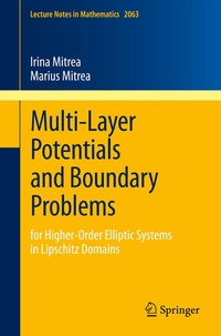 Abbildung von: Multi-Layer Potentials and Boundary Problems - Springer
