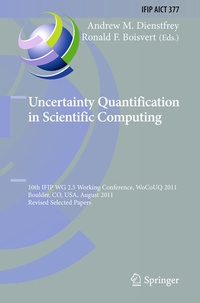 Bild vergrößern Bild: Uncertainty Quantification in Scientific Computing - Springer