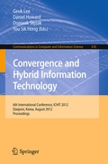 Cover: Convergence and Hybrid Information Technology - Springer