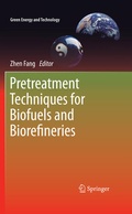 Cover: Pretreatment Techniques for Biofuels and Biorefineries - Springer