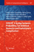 Cover: EVOLVE- A Bridge between Probability, Set Oriented Numerics and Evolutionary Computation - Springer