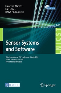 Enlarge image Cover: Sensor Systems and Software - Springer
