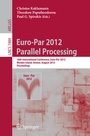 Cover: Euro-Par 2012 Parallel Processing - Springer