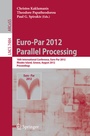Cover: Euro-Par 2012 Parallel Processing - Springer