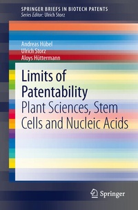 Enlarge image Cover: Limits of Patentability - Springer