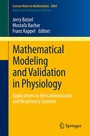 Cover: Mathematical Modeling and Validation in Physiology - Springer