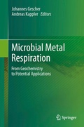 Cover: Microbial Metal Respiration - Springer