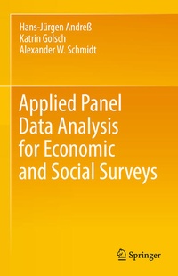 Enlarge image Cover: Applied Panel Data Analysis for Economic and Social Surveys - Springer