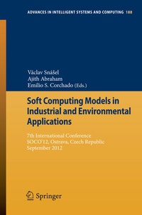 Enlarge image Cover: Soft Computing Models in Industrial and Environmental Applications - Springer