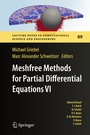 Cover: Meshfree Methods for Partial Differential Equations VI - Springer