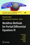 Cover: Meshfree Methods for Partial Differential Equations VI - Springer