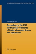 Cover: Proceedings of the 2012 International Conference of Modern Computer Science and Applications - Springer