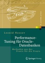 Cover: Performance Tuning f&uuml;r Oracle-Datenbanken - Springer Vieweg