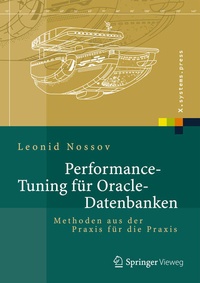 Enlarge image Cover: Performance Tuning für Oracle-Datenbanken - Springer Vieweg