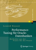 Cover: Performance Tuning f&uuml;r Oracle-Datenbanken - Springer Vieweg